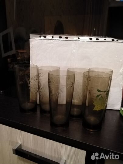 Стаканы стекло СССР