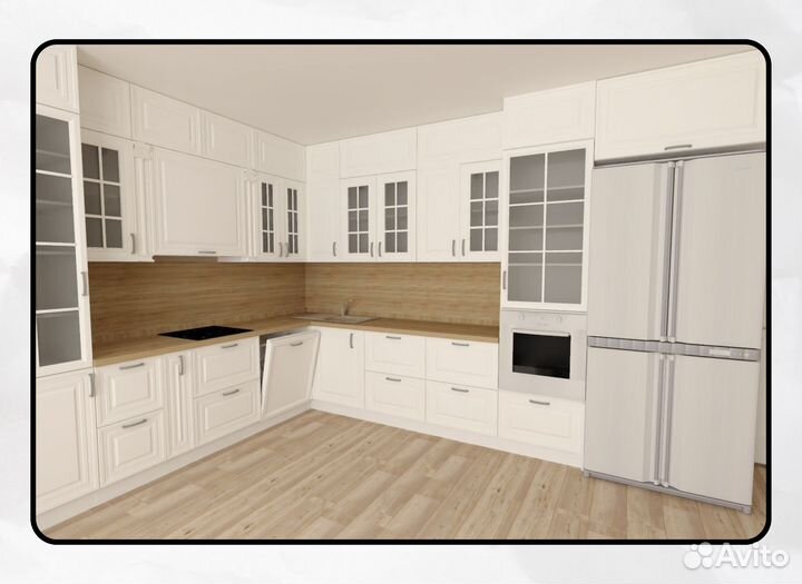 Pro100 +kray рендер +библиотека кухонь 2024 +gola