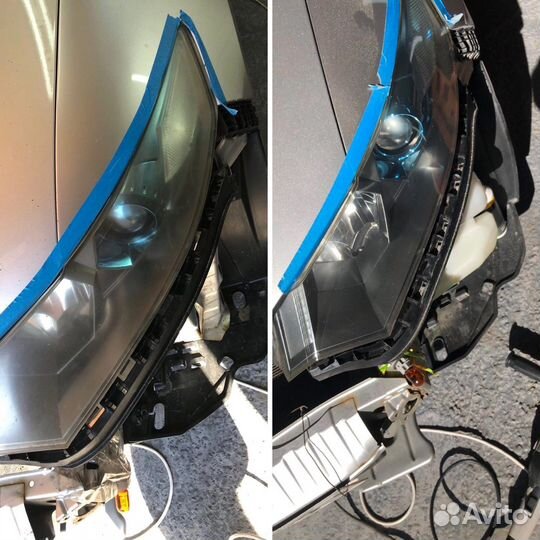 Полировка кузова, оптики (фар) отдельных деталей