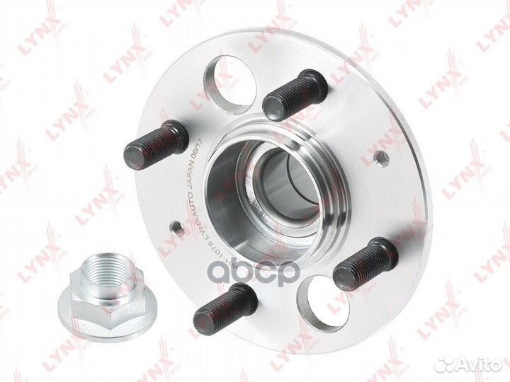 Ступица с подшипником honda jazz II 02- зад