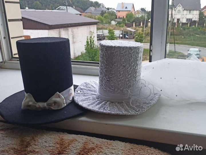 Свадебные Шляпы на капот