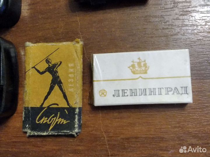 Футляр бритвы,карандаш,бритвы раритет СССР