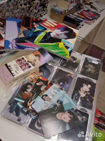 Коллекционные карточки Kpop, аниме