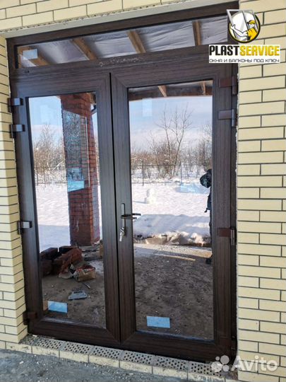 Входные пластиковые двери, пвх двери