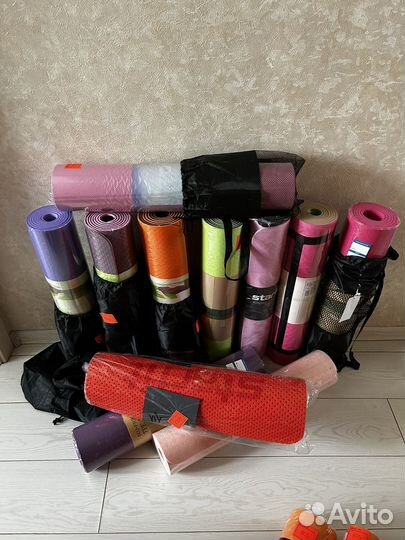 Коврик для йоги и фитнеса новые