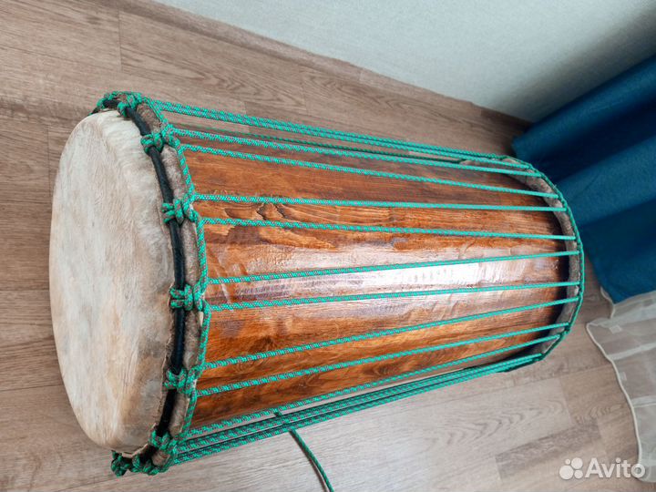 Барабан двухсторонний 11 дюймов африканский