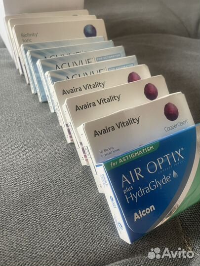 Линзы контактные двухнедельные/на месяц