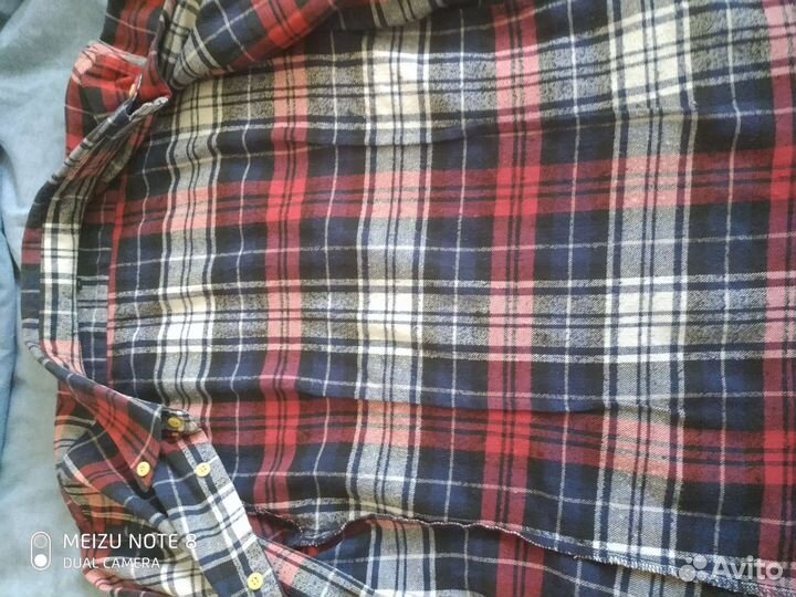 Рубашка фланелевая для мальчика