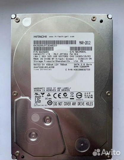 HDD 1000gb SATA