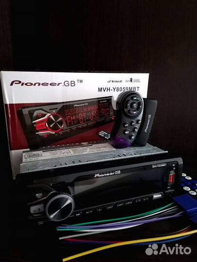 Автомагнитола Pioneer с Bluetooth