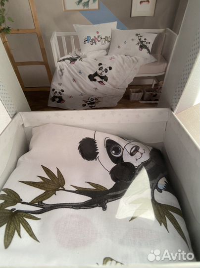 Детское постельное белье новое
