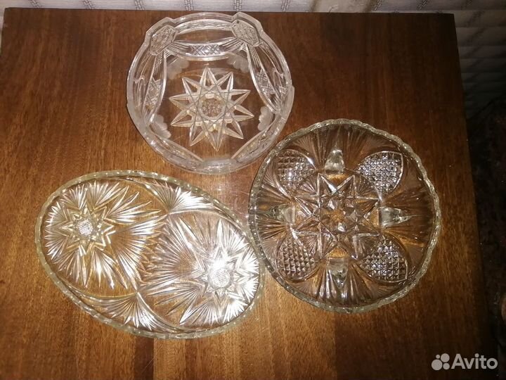 Посуда хрустальная