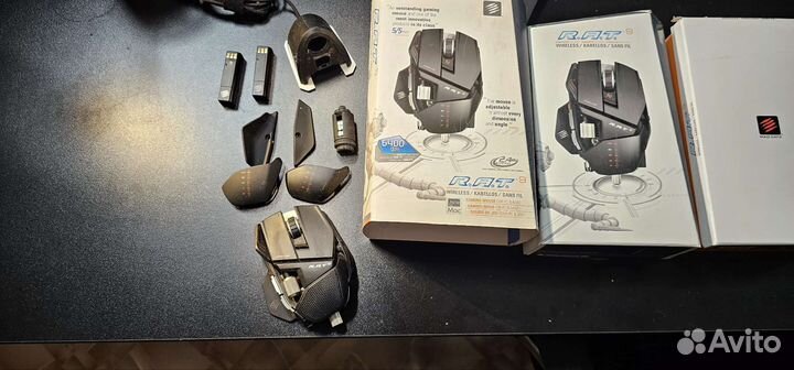 MAD-catz R.A.T.9 Matte Black игровая эргономичная