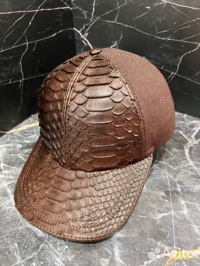 Кепки Бейсболки из кожи Питона