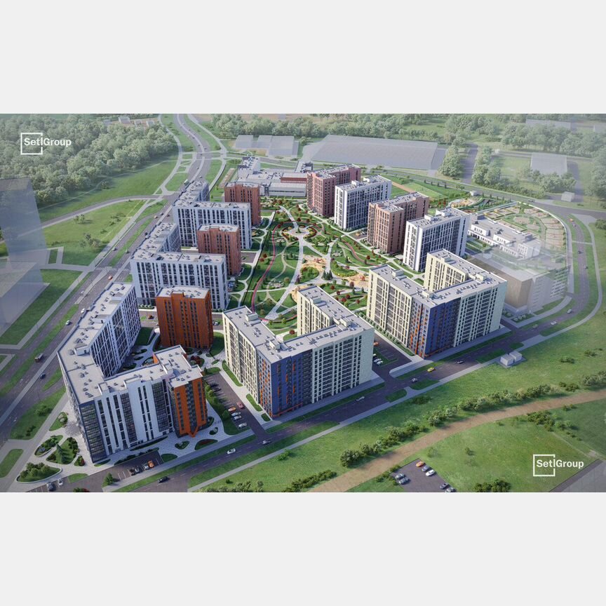 1-к. квартира, 39,9 м², 5/12 эт.