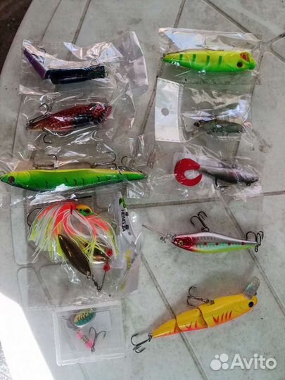 Воблеры, попперы, силикон и блесны