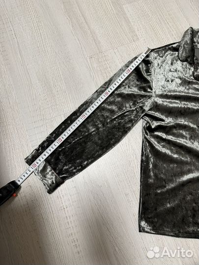 Домашняя пижама из велюра