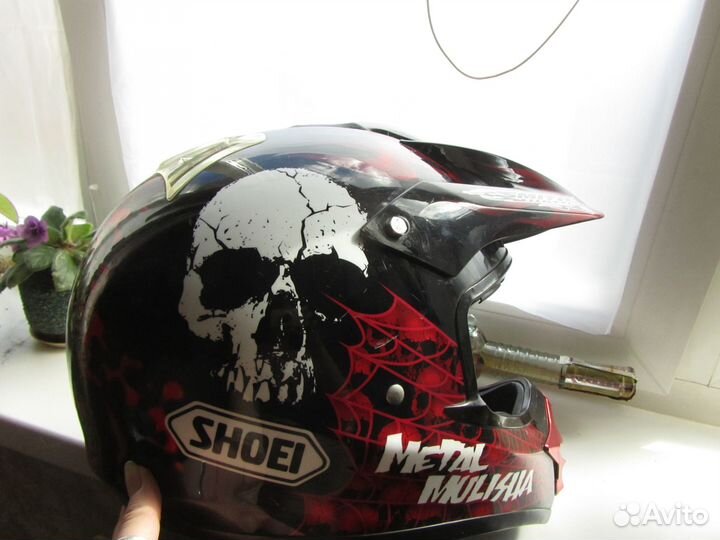 Мотошлем shoei ххl стиль metal mulisha