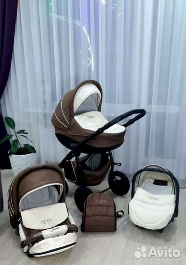 Коляска tutis zippy classic 3в1