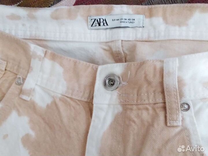 Шорты джинсовые,zara мужские 48р