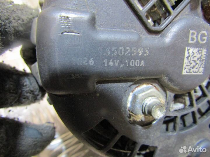 Генератор Chevrolet Cruze (2008 - 2012) 13502595