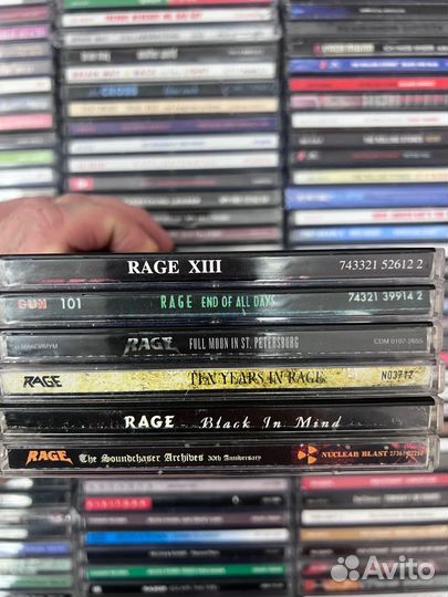 Музыкальные cd диски Rage