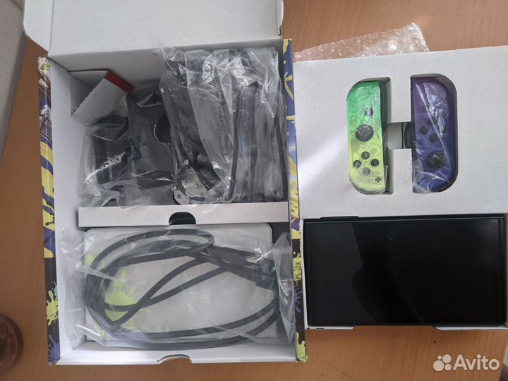 Nintendo switch oled прошитая +256гб и геймпад