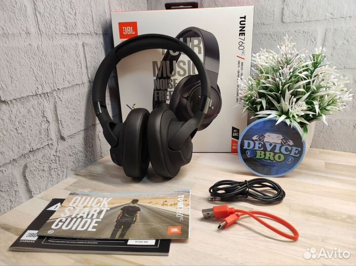 Блютуз наушники JBL Tune 760NC Black