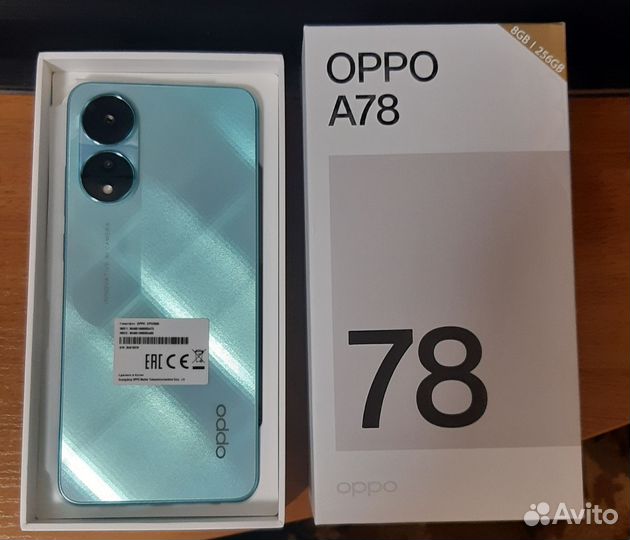 OPPO A78, 8/256 ГБ