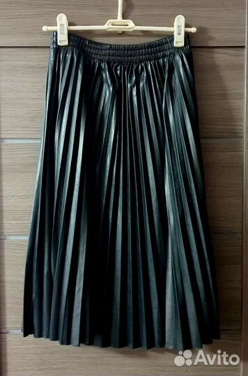 Кожаная юбка