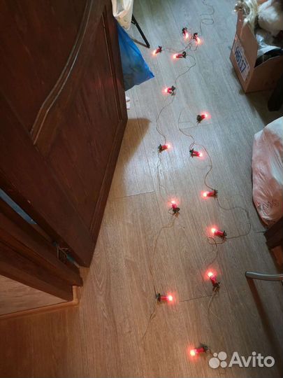 Елочная гирлянда СССР