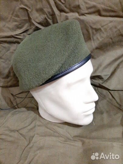 Берет оливковый отбитый