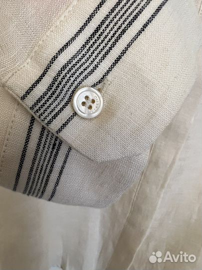 44.46IT Рубашка Max Mara Weekend лен