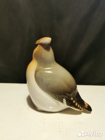 Керамическая статуэтка СССР птица