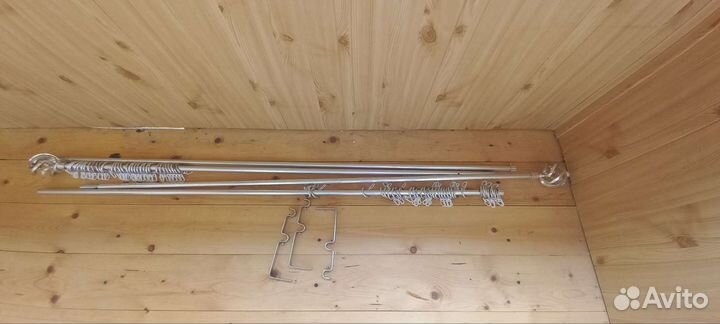 Карнизы для штор двухрядный