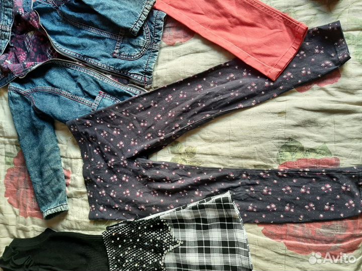 Пакет брендовых вещей на девочку 104-120