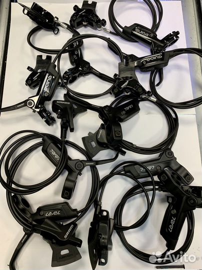 Тормоз Sram Level Guide T Shimano MT200 deore