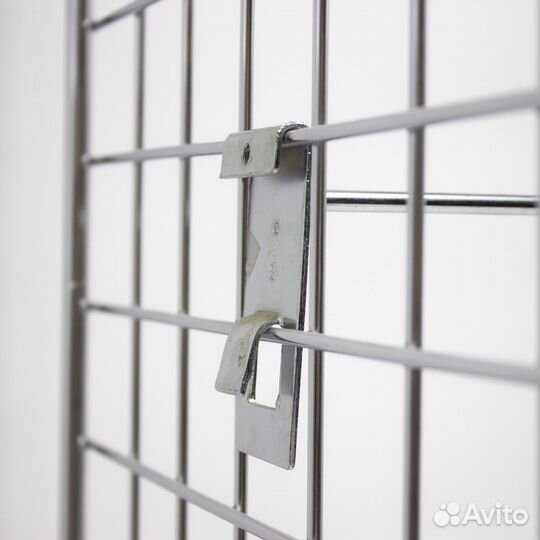 Подставка для мячей на сетку, хром