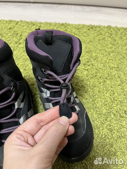 Ботинки зимние ecco 33