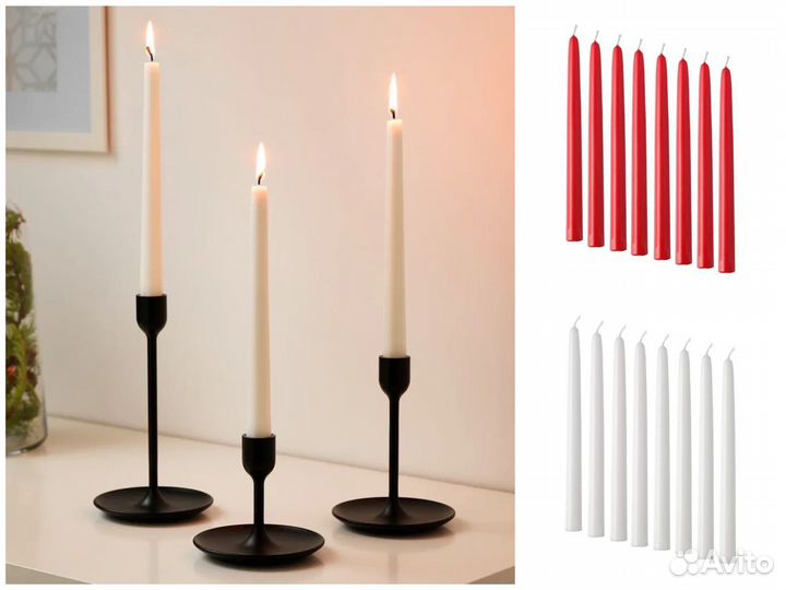 Свечи IKEA Винтерфинт