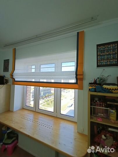 Римские шторы от производителя на электроприводе