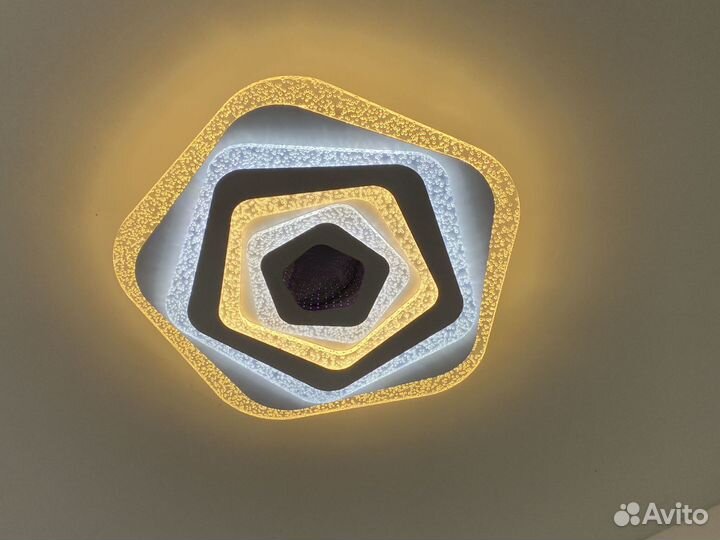 Люстра светодиодная на 20кв\м