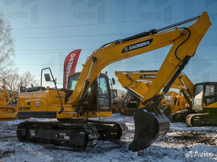 Гусеничный экскаватор Zauberg EX-135W, 2024