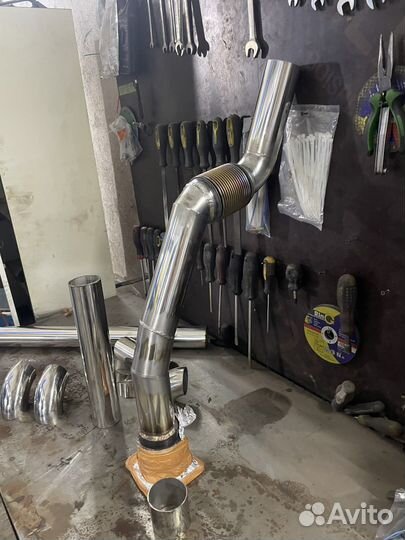 Изготовление выхлопа