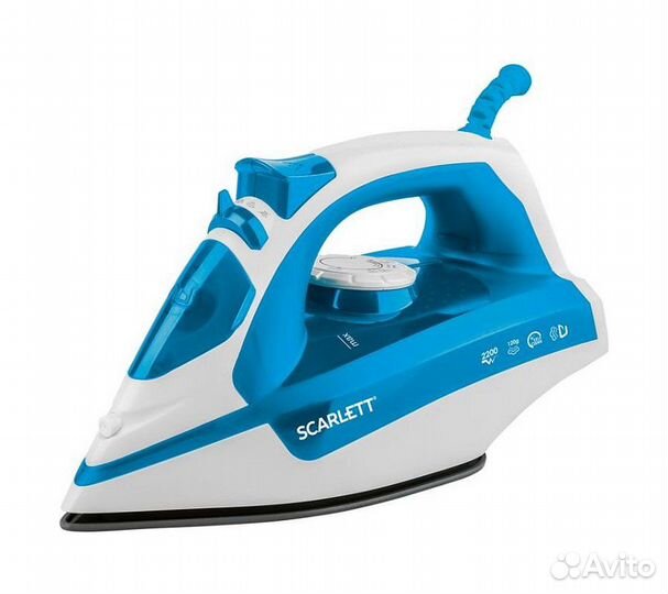 Утюг Scarlett SC-SI30P17 2200Вт синий/белый