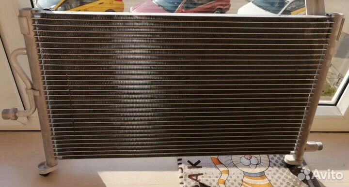 Радиатор кондиционера на Daewoo Matiz