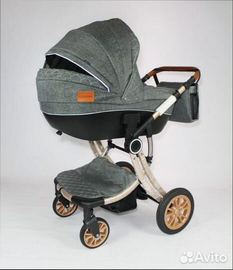 Коляска для новорождённых Luxmom