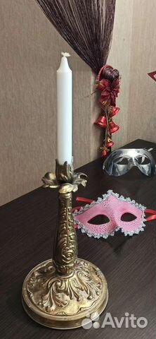 Подсвечник СССР латунь Канделябр