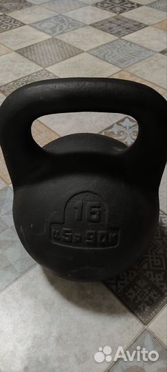 Гиря 16 кг