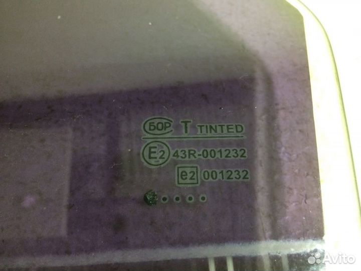 Стекло двери заднее левое LADA 2110 2110